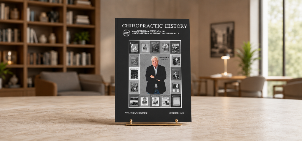 Chiropractic History — Association for the History of Chiropractic